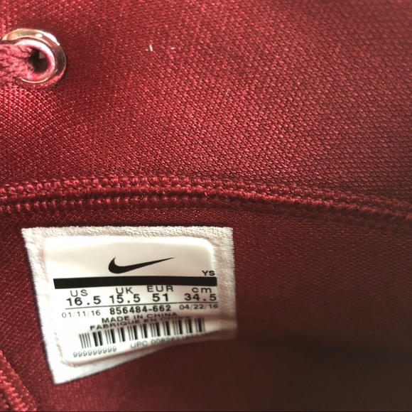 Nike KD Trey5 IV Maroon Basketball Shoes Size 16.5 - Picture 7 of 8